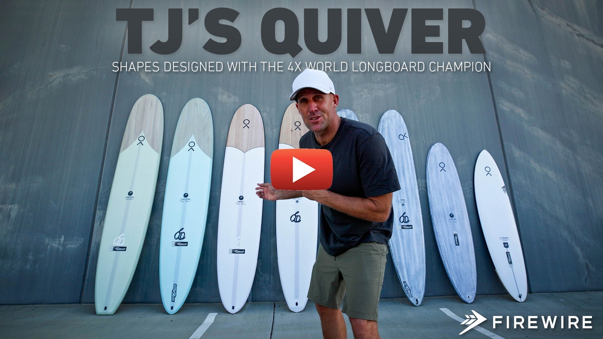 What's the 4x World Longboard Champion Riding? TJ's Quiver Breakdown.