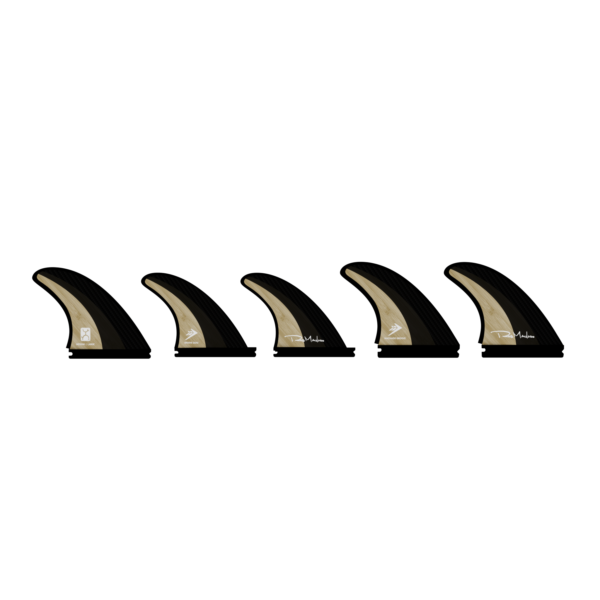 Machado Groove Fin Set